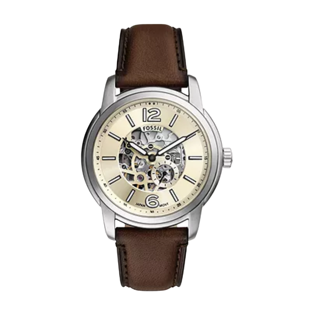 Fossil Heritage ME3264 Automatic Brown Leather Watch
Men's Watch
