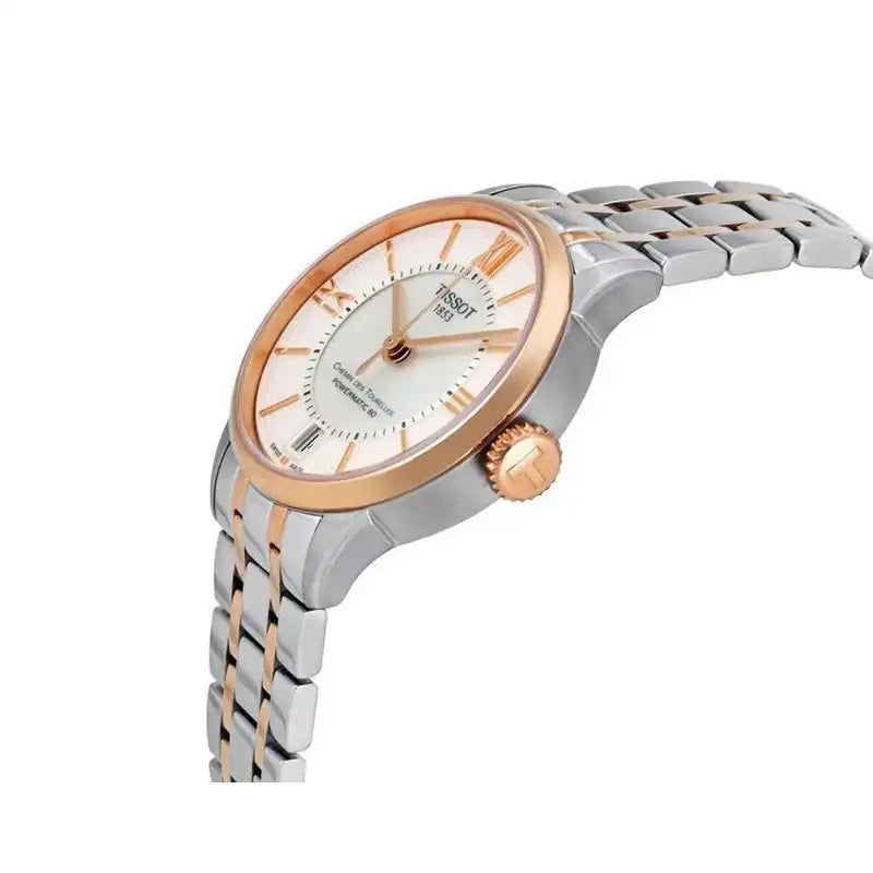 Tissot T0992072211802 Chemin Des Tourelles Powermatic 80 Automatic Women’s Watch - mzwatcheslk srilanka