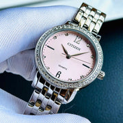 Citizen EL3100-55W Pink Dial Standard Elegant 31mm 5ATM Women's Watch