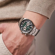 Seiko SSB405P1 ‘Urban Sports Chronograph’ Black and Green Dial Men's Watch