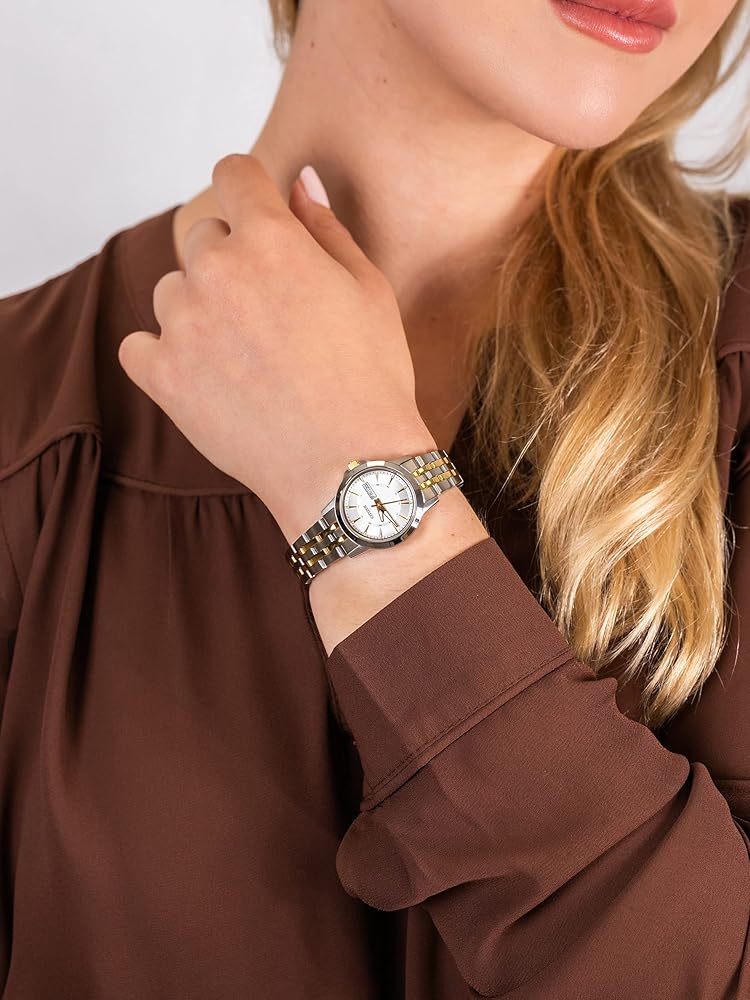 Citizen EQ0608-55A Quartz White Dial two tone Women's Watch