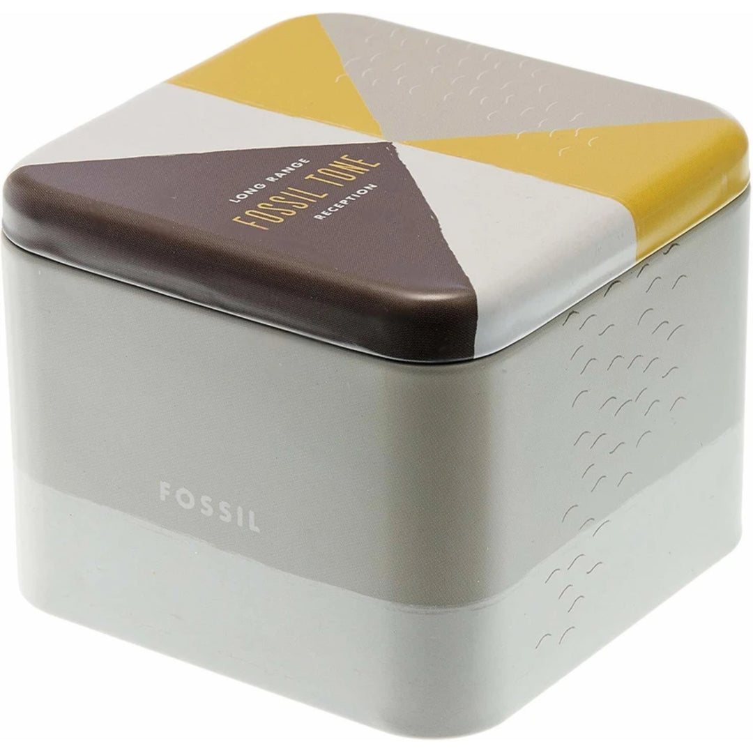 Fossil Women's Carlie (28mm) ES5438 Blue Dial / Two-Tone Stainless Steel Bracelet Women's Watch