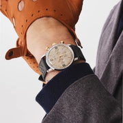 Timex Marlin TW2W10000 Quartz Chronograph (40mm) Two Tone/Copper Brown Black Leather Strap Men’s Watch