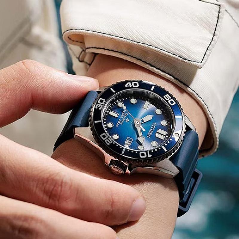Citizen Eco-Drive Promaster Diver (41mm) BN0267-04L Blue Gradient Dial / Blue Rubber Strap Men’s Watch