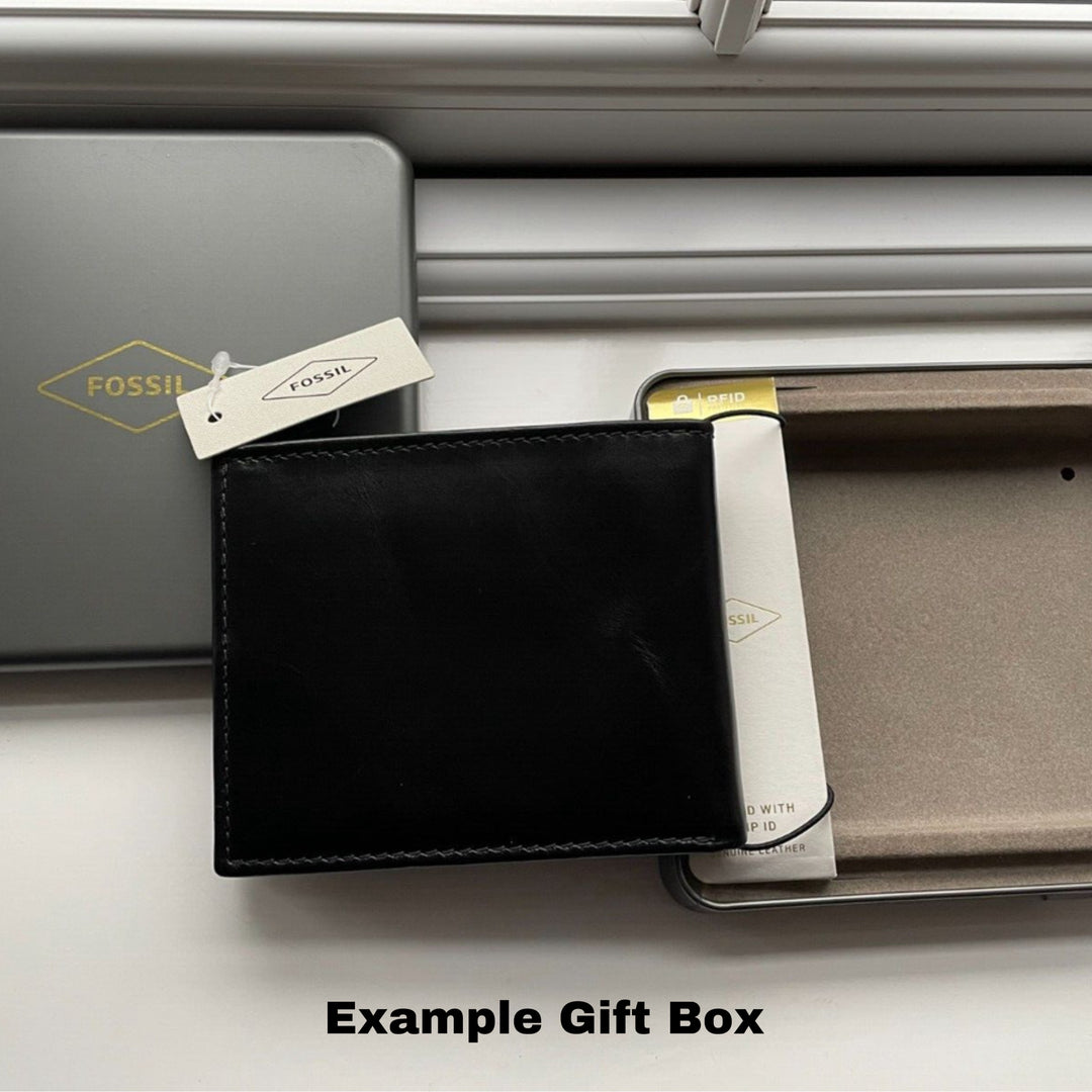 Fossil Everett ML4400210 Large Coin Pocket Bifold Men’s Wallet