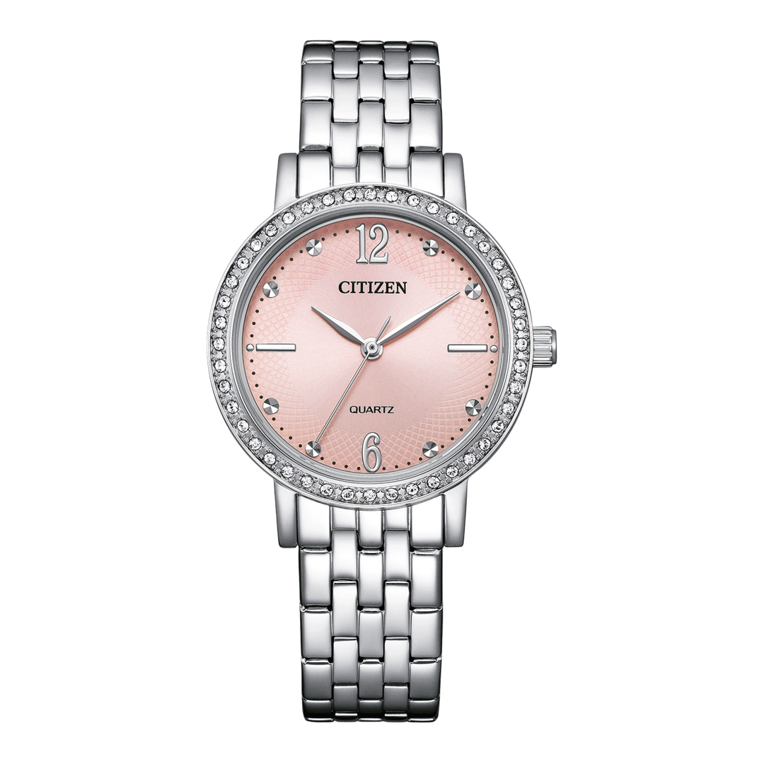 Citizen EL3100-55W Pink Dial Standard Elegant 31mm 5ATM Women's Watch