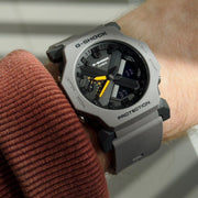 Casio G-Shock Core GA-2300 (42.1mm) GA-2300-8AER Black Hybrid Dial / Grey Resin Strap Men's Watch