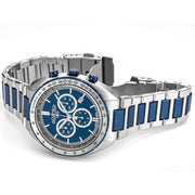 Roamer Swiss Made Power Chrono 868837 42 45 70(44mm) Blue Dial / Blue Stainless Steel Bracelet
Men's Watch