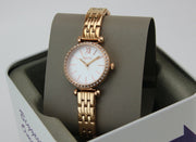 Fossil Tillie BQ3502 Mini Three-Hand Rose Gold-Tone Stainless Steel Women's Watch
