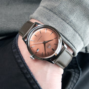 Orient Bambino RA-AC0M15Y ‘Copper Dial’ (Limited Edition), Leather Strap 38mm Automatic Men's Watch