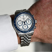 Tissot PR516 Automatic T1494621101100 Chronograph (41mm) White Dial / Stainless Steel Bracelet Men’s Watch