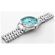 Roamer 981666 41 05 50 Primeline Daydate II Blue Stainless Steel Men's Watch