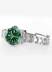 Roamer 986983 41 75 20 Premier Automatic 42mm Green Dial Stainless Steel Bracelet Men's Watch