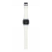 Casio A168XES-1BEF Vintage Transparent Resin Band Illuminator Men's & Women Watches - mzwatcheslk srilanka