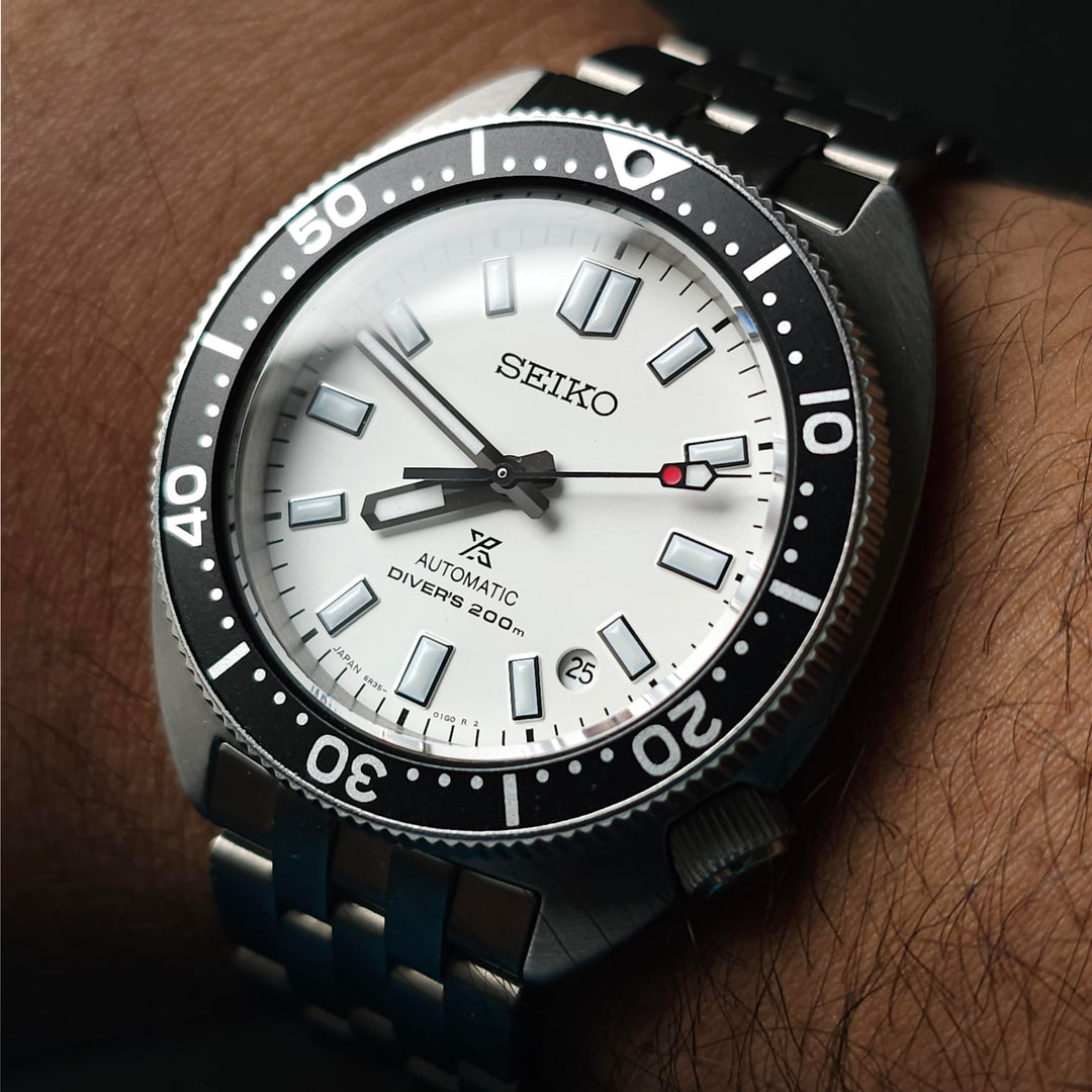 Seiko Prospex Turtle SBP313J1 1968 Re-interpretation Automatic White Dial Men's Watch