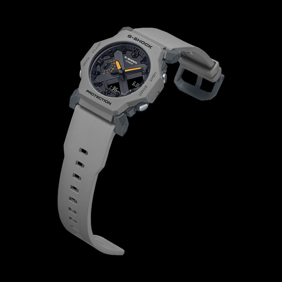 Casio G-Shock Core GA-2300 (42.1mm) GA-2300-8AER Black Hybrid Dial / Grey Resin Strap Men's Watch