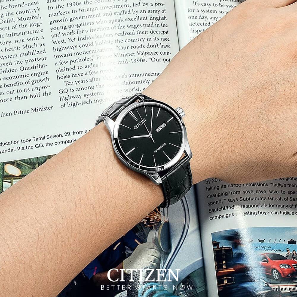 Citizen Automatic NH8350-08E Black Dial Men's Watch