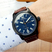 Citizen Men's Eco Drive Brown BM8478-01L Leather Chandler  Men’s Watch