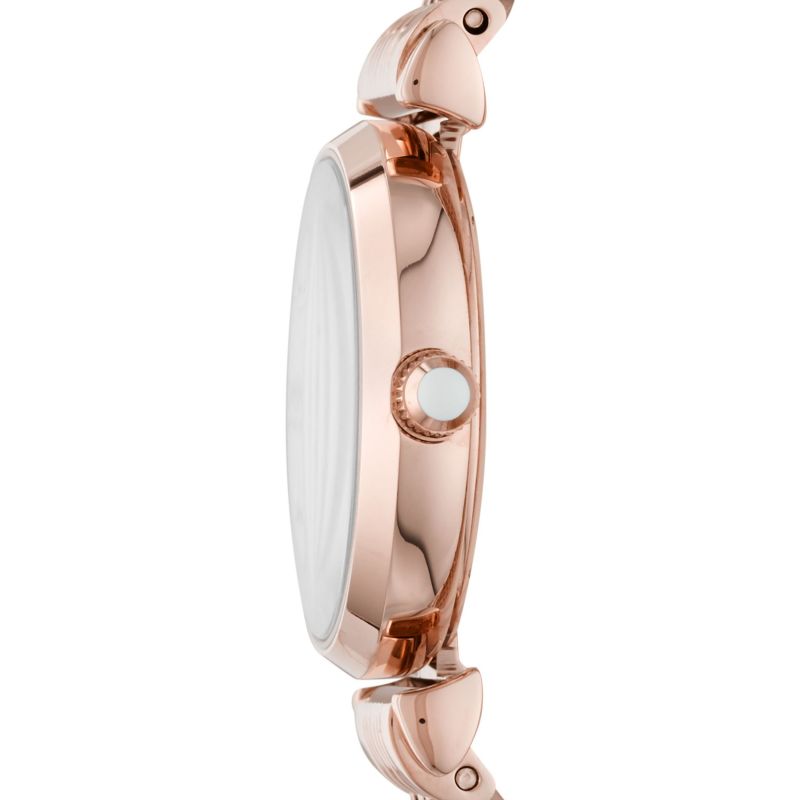 Emporio Armani AR11316 Mother of Pearl Dial Rose Gold Stainless Steel Bracelet Women's Watch