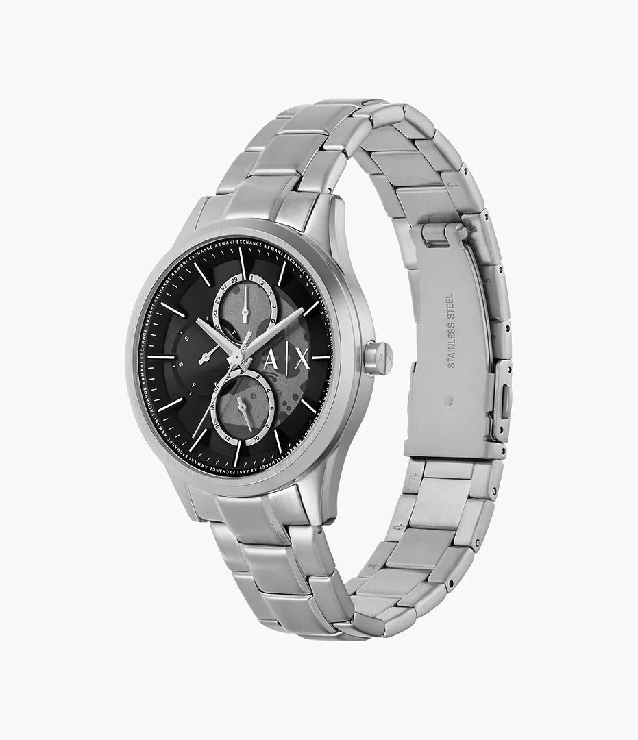 Armani Exchange AX1873 42mm Black Dial Stainless Steel Bracelet Men's Watch