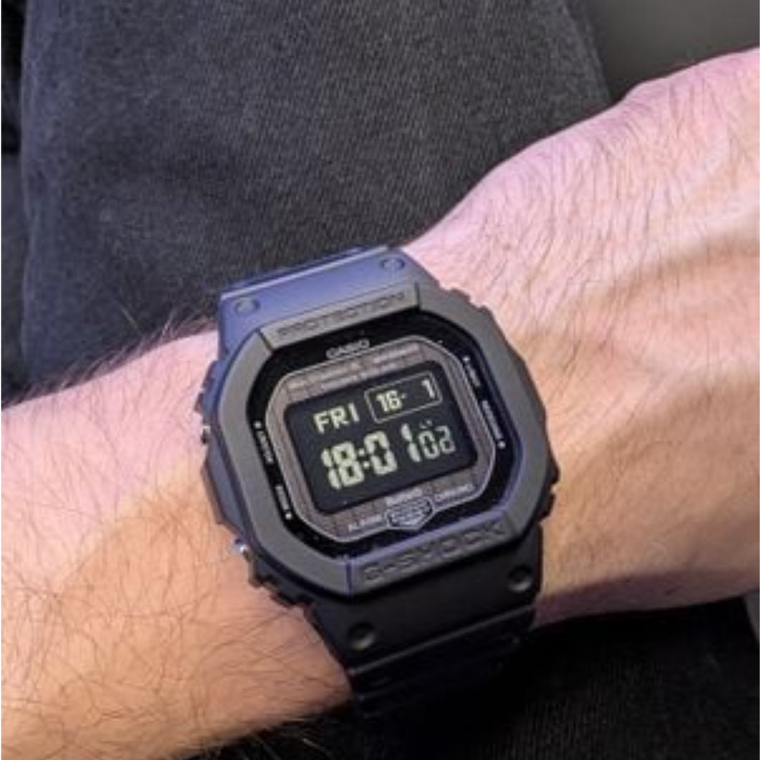 Casio G-Shock GW-BX5600-1A1 Bluetooth® Multi Band 6 Tough Solar Black Stainless Steel / Resin Band Men's Watch