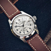 Hamilton Men's Khaki Field H70455553 Auto 38mm Brown Leather Men's Watch