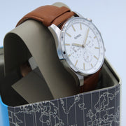 Fossil BQ2748 Sullivan Multifunction Medium Brown Leather Strap Mens Watch