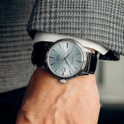 Seiko Presage Automatic SRPB43J1 Cocktail Time ‘Aka Sky Diving’ Leather Strap Blue Dial  Men's Watch