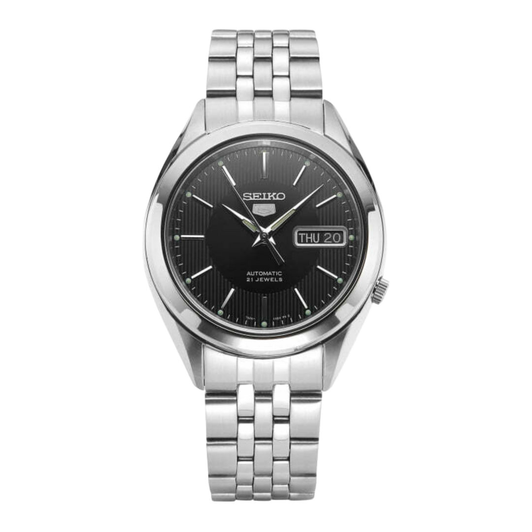 Seiko 5 SNKL23K1 ‘Snorkel’ Automatic 21 Jewels Black Dial Men's Watch