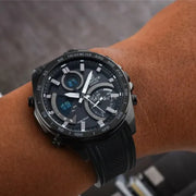 Casio ECB-900PB-1A Edifice Chronograph Bluetooth Solar Rubber Strap Men's Watch