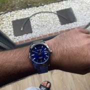 Bulova Surveyor (39mm) 96B436 Blue Dial / Stainless Steel Bracelet Men's Watch
