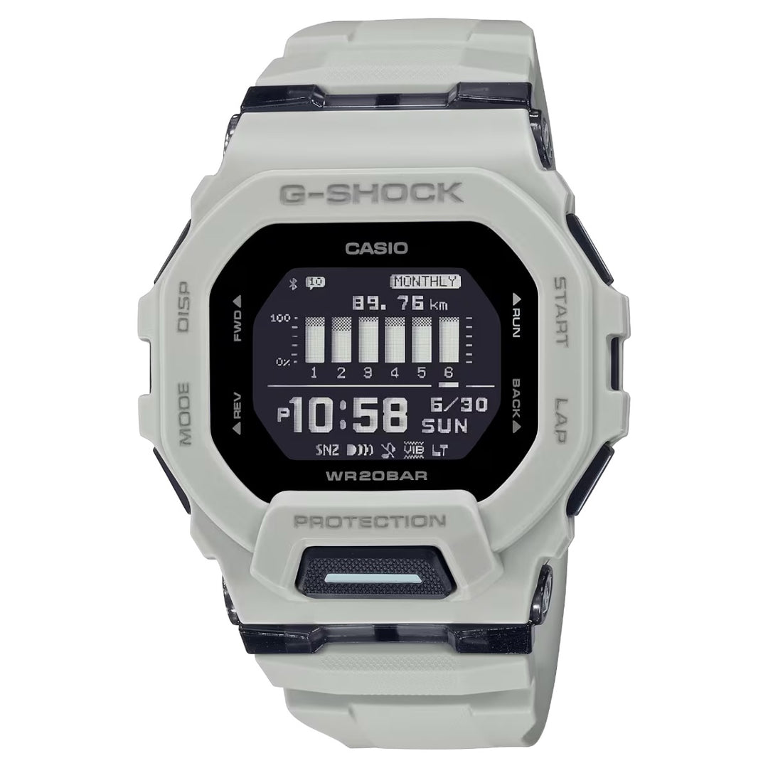 Casio G-Shock G-Squad GBD-200UU-9ER Grey Urban Utility GBD-200UU-9ER Men's Watch