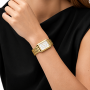 Fossil Raquel (26mm) ES5304 Mother-of-Pearl Dial / Gold-Tone Stainless Steel Bracelet
Women's Watch