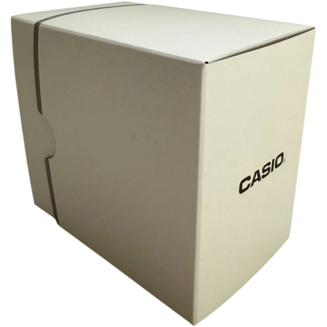 Casio Vintage AQ-240E-3ADF Dual-Display (35.8mm) Turquoise Sunray Dial / Stainless Steel Bracelet Unisex Watch