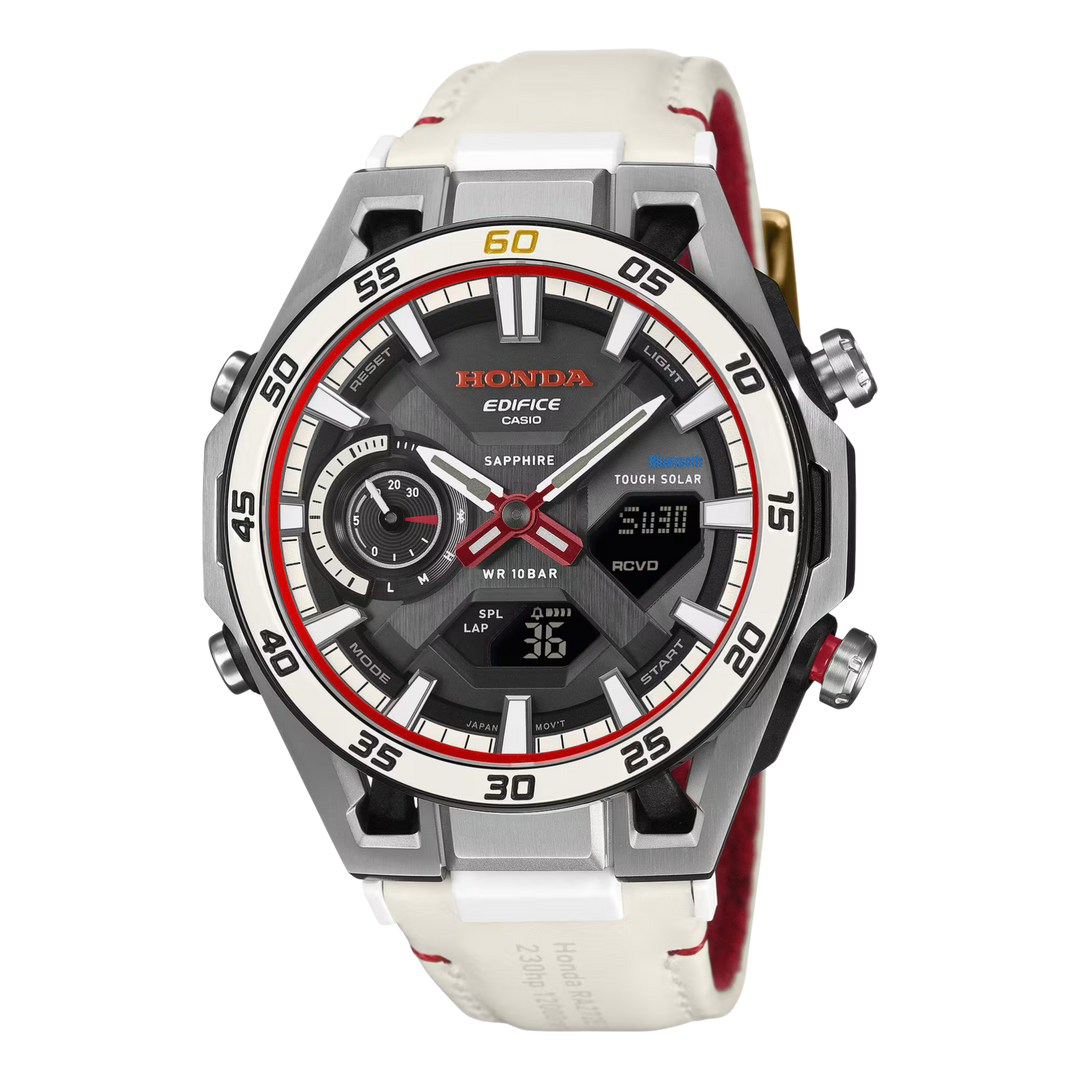 Casio EDIFICE X Honda Special Edition of the 60th Anniversary of the First Victory in F1 SOSPENSIONE ECB-2300HR-1A Men's Watch