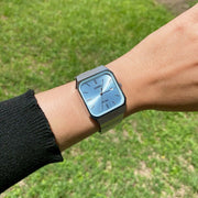 Casio Standard MTP-B185D-2A2VDF Analogue Quartz Sky Blue Dial Steel Strap Men’s Watch