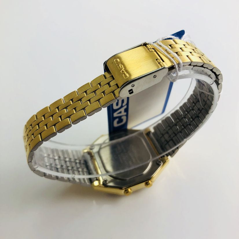 Casio Vintage Illuminator (28.6mm) Digital Dial / Stainless Steel  LA680WGA-1DF Women's Gold Watch