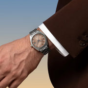 Bulova Surveyor (39mm) 96B470 Brown Dial / Stainless Steel Bracelet Men's Watch