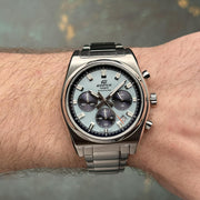Casio EDIFICE EFB-730D-2BVUEF Motorsports Chronograph (40mm) Sky Blue Dial / Sapphire Crystal Mens Watch