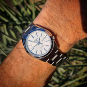 Seiko 5 SNKL41J1 (Poor Man’s Grand Seiko) Japan Made Automatic 21 Jewels White Dial Men's Watch