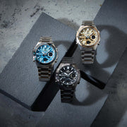 Casio EFV-C110D-2B  Edifice Analog Digital Blue Dial Stainless Steel  Mens Watch