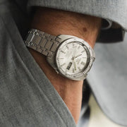 Seiko 5 Sports ‘Gene Kranz’ SRPL91K1 Recreation Limited Edition (38.2mm) Silver Dial / Stainless Steel Bracelet Men's Watch