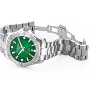 Roamer Men's Deep Sea 200 860833 41 75 (43mm) Green Dial / Stainless Steel Bracelet Men's Watch
