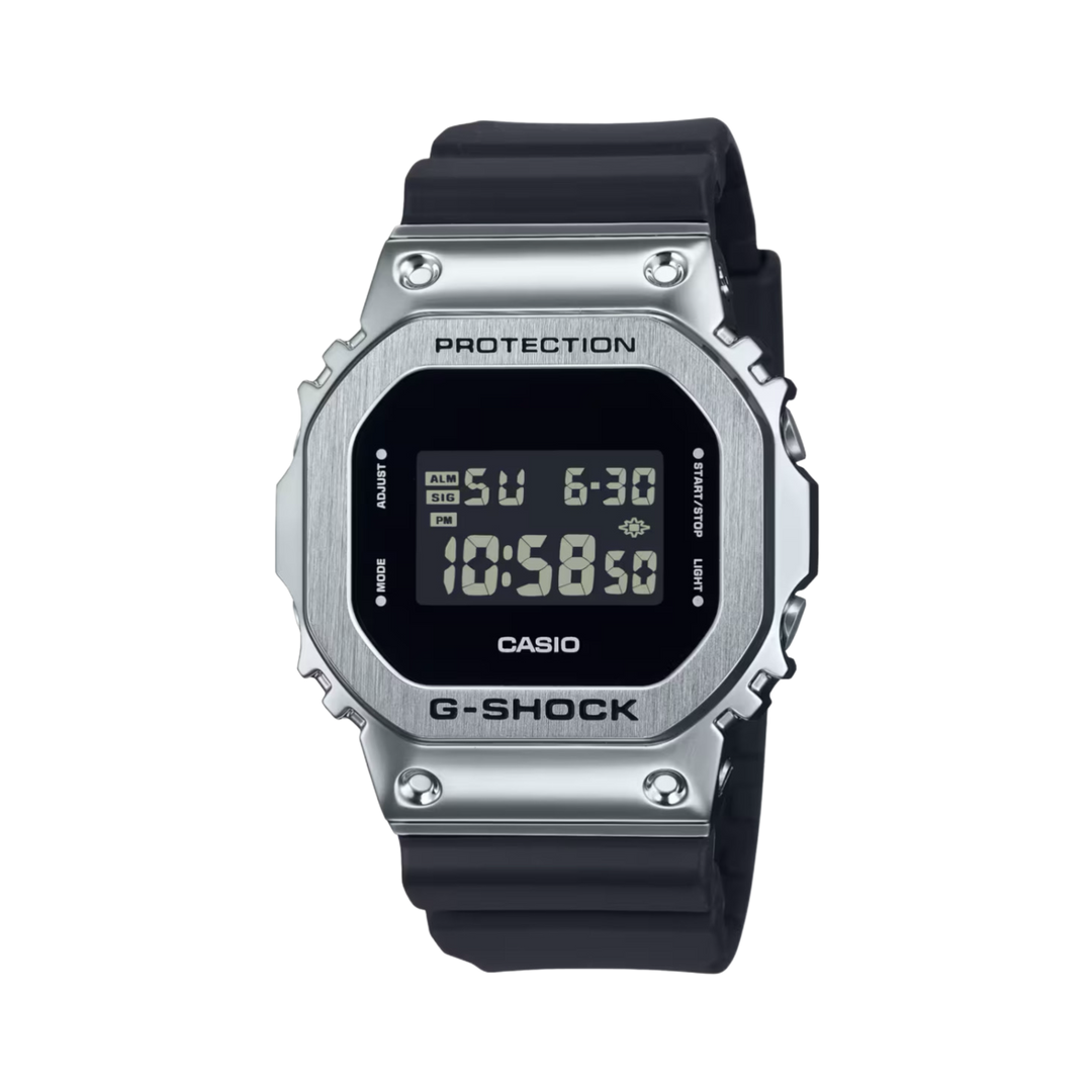 Casio G-Shock GM-5600U-1ER Full Metal (42.8mm) Digital Dial / Black Resin Strap Men's Watch