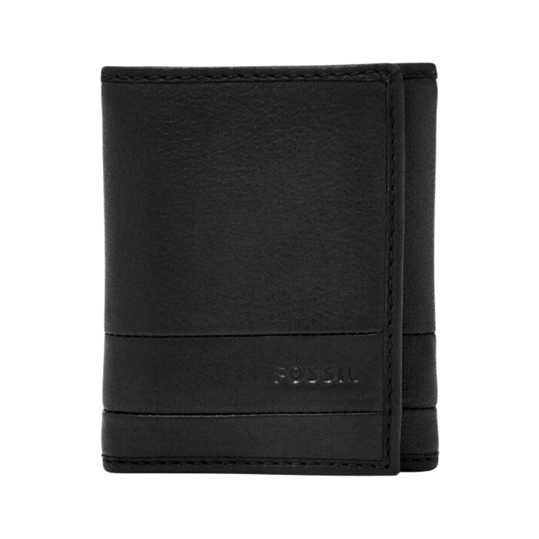 Fossil Lufkin Trifold SML1395001 Black Men’s Wallet