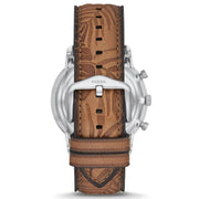 Fossil  FS5928 Minimalist Chronograph Blue Dial Quartz Men's Watch - mzwatcheslk srilanka