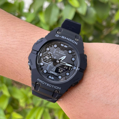 G shock total discount black