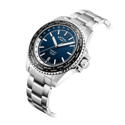 Rotary GB05370/88 Henley World Time Blue Dial Stainless Steel Bracelet Men's Watch