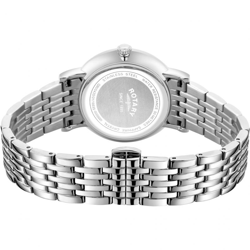 Rotary GB05420/01 Windsor Stainless Steel Bracelet Men's Watch