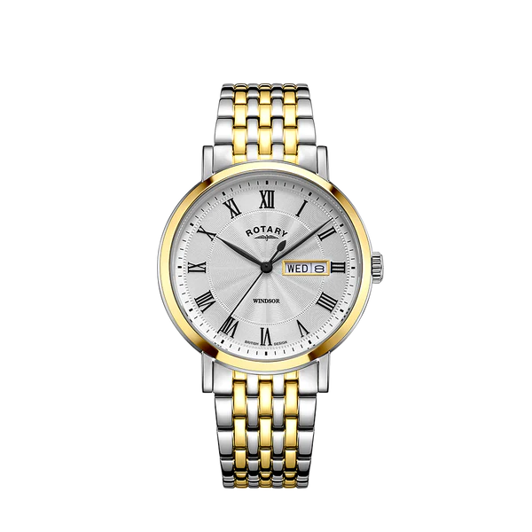 Rotary GB05421/01 Windsor Two Tone Stainless Steel Men's Watch